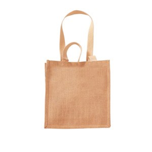 Westford mill WM406 - Burlap Compact Tote