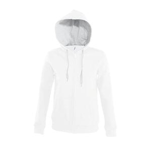 SOLS 47100 - SOUL WOMEN Contrasted Jacket With Lined Hood