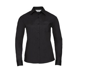 Russell Collection JZ34F - Womens Poplin Shirt