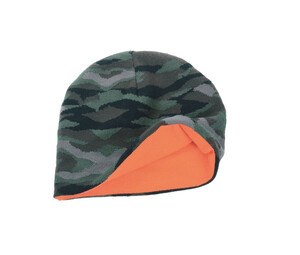 Atlantis AT122 - Camouflage Reversible Beanie