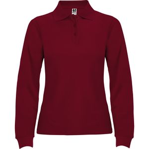 Roly PO6636 - ESTRELLA WOMAN L/S Long-sleeve polo shirt with ribbed collar and cuffs