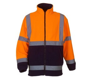 Yoko YKK08 - Thick high-visibility fleece jacket