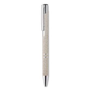 GiftRetail MO9762 - BERN PECAS Wheat Straw/ABS push type pen