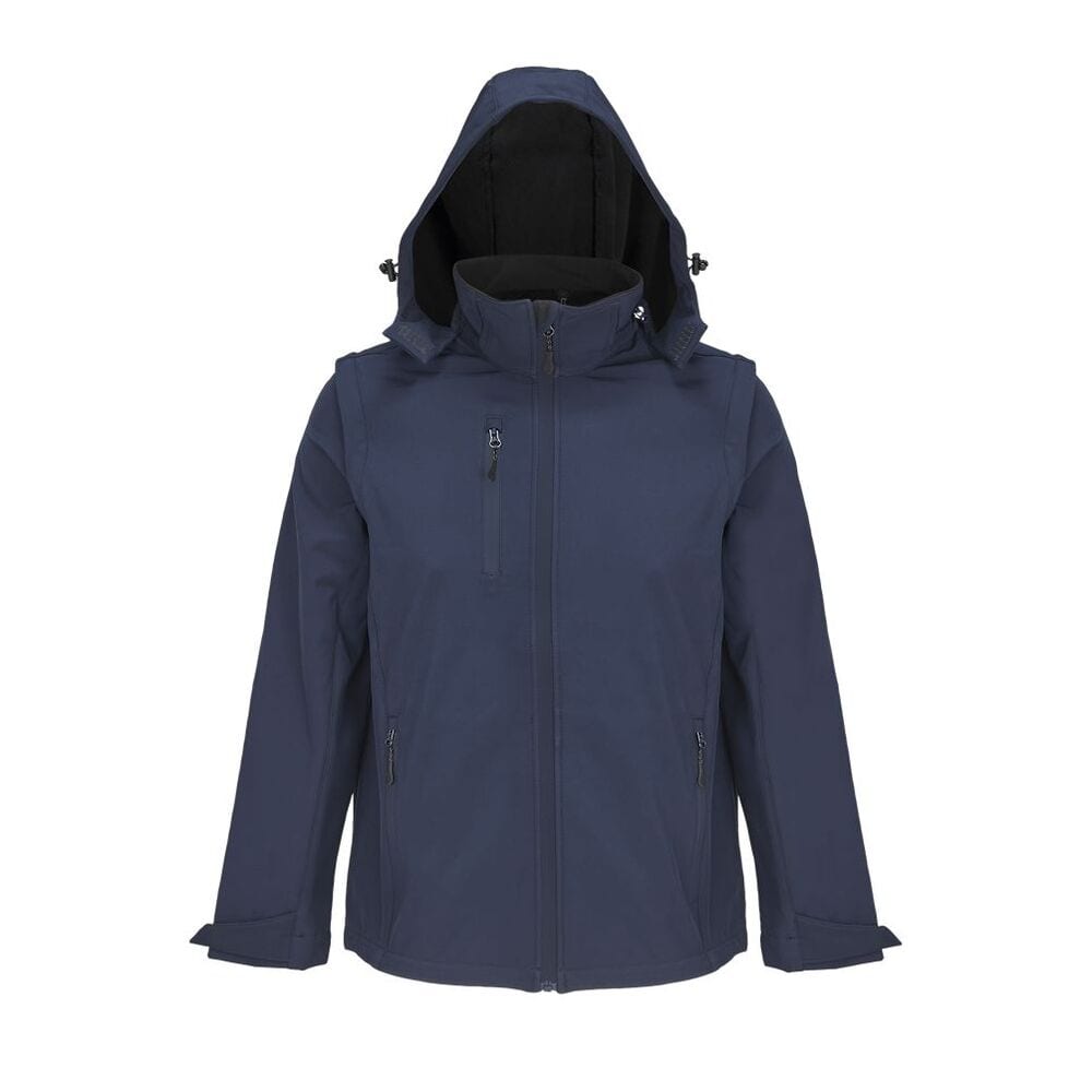 SOL'S 03995 - FALCON 3IN1 Softshell Jacket With Removable Hood And Sleeves